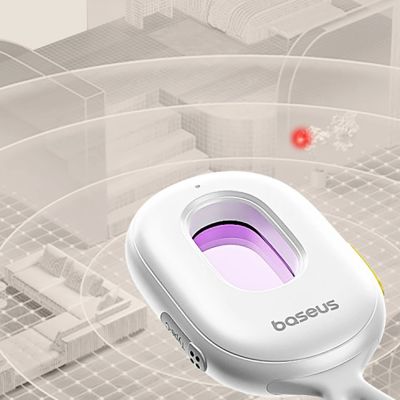 11. Baseus Heyo Series II Hidden Camera Detector with Alarm and Mini Flashlight + Baseus Simple USB-A - USB-C Cable - White