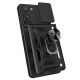 8. Hybrid Armor Camshield case for Samsung Galaxy S23+ armored case with camera cover blue