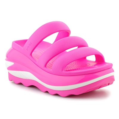 2. Crocs Mega Crush Triple Strap Flip Flops 209842-6TW 