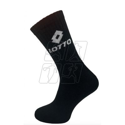 4. Terry socks LOTTO black 3 pairs 069739