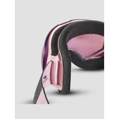 4. JULBO Moonlight Ski Goggles Pink and Gray