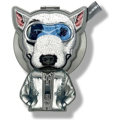 5. Nimmy Cool&Cute 2.0 Dog Magnetic Pendant - Gray