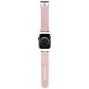 3. Karl Lagerfeld 3D Rubber Karl&Choupette Heads strap for Apple Watch 38/40/41mm - pink