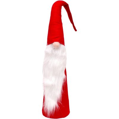 9. SET OF RED DECORATIVE SANTA CLAUS 60, 70, 80 CM