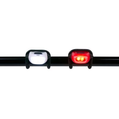15. DUNLOP PRO SILICONE LED BIKE LIGHT KIT FRONT AND REAR