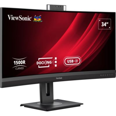 2. Sonic VG3457CV 34 Curved LED Monitor 2K 21:9 3 - Flat Screen - 86.4 cm