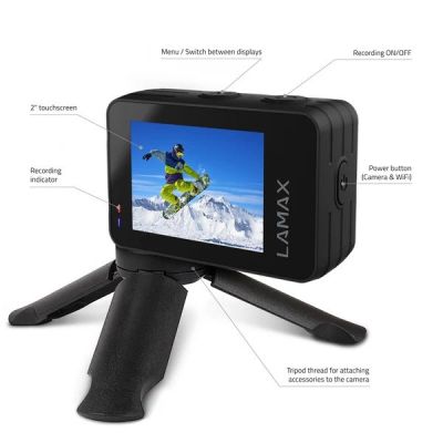 4. LAMAX W9.2 4K WiFi 20 MPx Action Camera