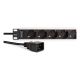3. Digitus DN-95440 PDU 9-way power outlet 1U Black, Silver