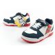 8. Leomil children's sports shoes Spiderman sneakers lightweight with velcro LED white