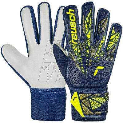 5. Reusch Attrakt Starter Solid M goalkeeper gloves 5470514 4409