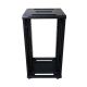 6. Extralink Rack Cabinet 22U 600x800 Black Floor Standing