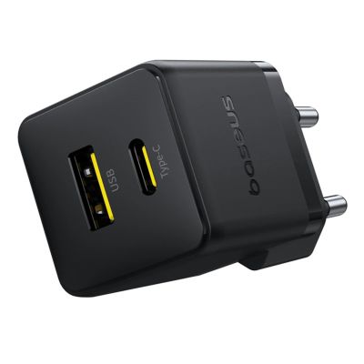 2. Baseus Palm 30W USB-C USB-A Wall Charger - Black