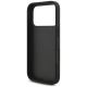 7. Karl Lagerfeld Saffiano Mono Patch Choupette Case for iPhone 18 Pro / 17 Pro – black