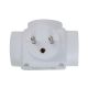 3. ESPERANZA ELK302W 3-OUTLET ELECTRIC SOCKET WHITE