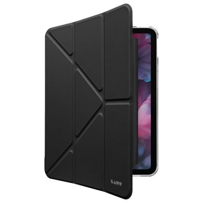 Laut Huex Folio Case with Apple Pencil Holder for iPad Air 11" (2024/2025), iPad Pro 11" 1 / 2 / 3 / 4G and iPad Air 10.9" 4 / 5G - Black