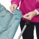 8. REDCLIFFS HIGH DELUXE CAMPING CHAIR WITH CUSHION BLUE