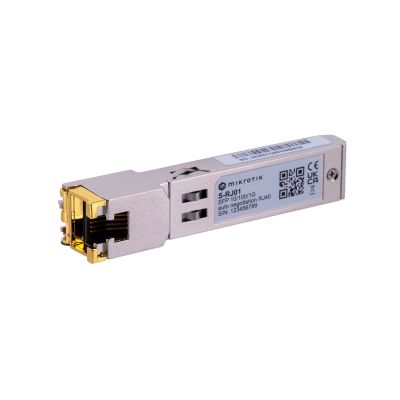 Mikrotik S-RJ01 SFP Insert 1.25Gbps RJ45 100m