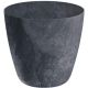 3. MATE CONCRETE EFFECT FLOWER POT 14CM ANTHRACITE