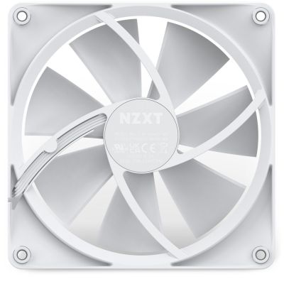 NZXT F140 RGB Case Fan, White