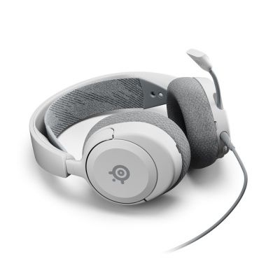 6. Steelseries Arctis Nova 1P Wired Headband Gaming Headset White