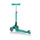 10. 3-wheel scooter Globber Foldable Lights Emerald Green Jr 437-107