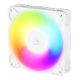 3. ARCTIC Freezer P12 Pro Reverse A-RGB (White) - 3 Pack Computer Case Fan 12 cm White 3 pcs.