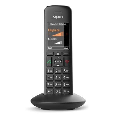 6. Gigaset C570HX Analog/DECT Telephone Caller Name and ID Black