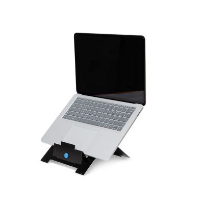 2. Riser Flexible Laptop Stand – adjustable – black – Black – 25.4 cm (10 inches) – 55.9 cm (22 inches) – aluminium – 5 kg – 135–220 mm