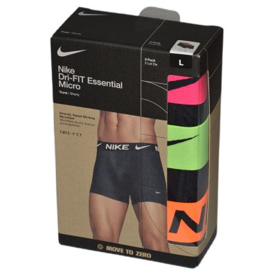 2. Nike men's boxer briefs 3 pack BLACK - 0000KE1156-BAV