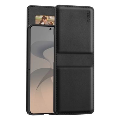 2. Tech-Protect Wallet Case for Samsung Galaxy Z Flip 8 - Black