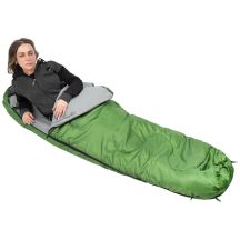 TOURIST SLEEPING BAG NEPAL 210x80x50CM GREEN ENERO CAMP