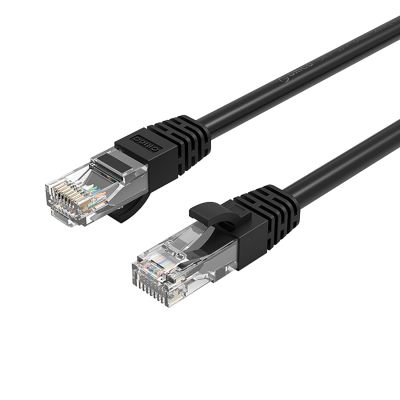 Orico PUG-C6 CAT6 1000Mbps RJ45 Ethernet Network Cable LAN Round 40m - Black
