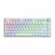 3. SAVIO WIRELESS MECHANICAL KEYBOARD PHENIX WHITE GATERON RED PRO ABS