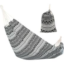 GARDEN HAMMOCK FOR 1 PERSON 200x100CM ETHNO WITH COVER 1063980