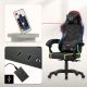 7. Huzaro Force 2.7 RGB Black Gaming Chair