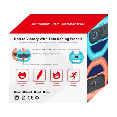5. Nintendo Switch 2 Joy-Con Racing Wheel (Pack of 2) - Black