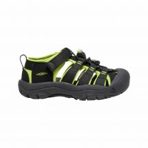 Keen Newport H2 Black/Lime Green Kids' Summer Hiking Sandals (1009942)