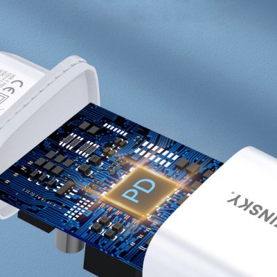 14. Wozinsky WGWCW USB-A USB-C 20W Wall Charger - White