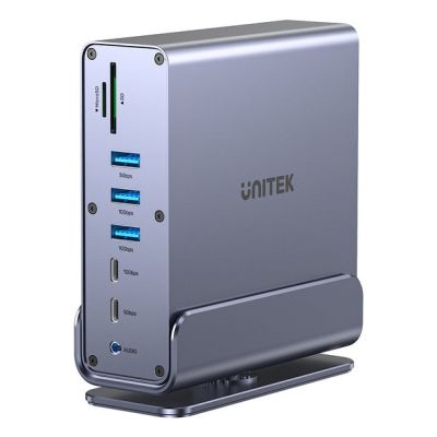21. Unitek DisplayLink 4K Universal Docking Station x3