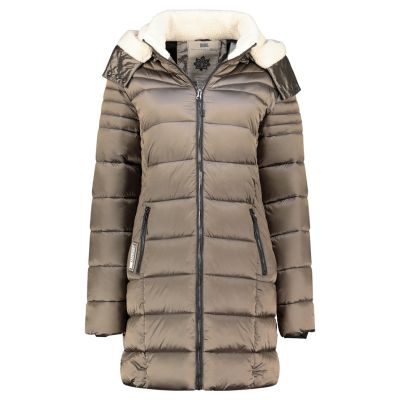 2. Women's Parka Geographical Norway CARENNE TAUPE DB LADY 0116 (WZ5514F/GN-TAUPE)