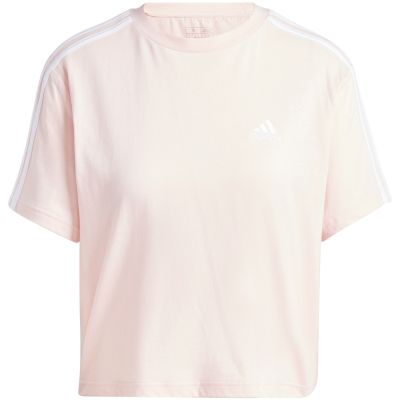 7. adidas Essentials 3-Stripes Single Jersey Crop Top W IY4227