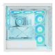 4. Arctic Xtender Weiß Transparentes Glasfenster window with GPU mount