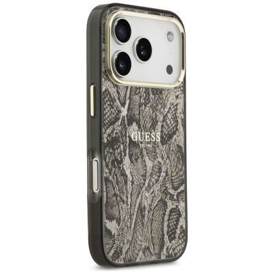 4. Guess Python Pattern MagSafe Case for iPhone 17 Pro Max / 18 Pro Max - Brown