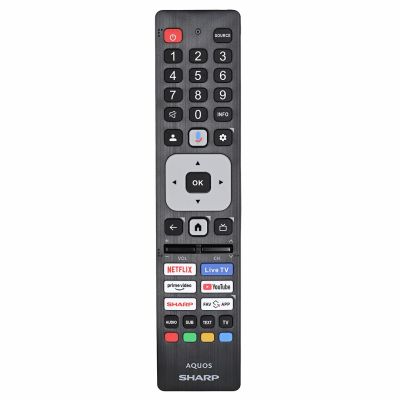 27. SHARP 55JP7265E QLED 55" 4K Ultra HD Google TV Dolby Digital Plus Black