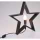 10. DECORATIVE STAR WITH LED ILLUMINATION 35CM BLACK