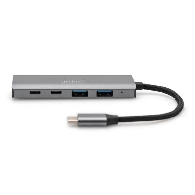 3. Digitus 4-Port USB-C Hub, 2 x USB A and 2 x USB-C