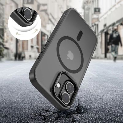 5. Tech-Protect MagStand MagSafe case for iPhone 17 - matte black