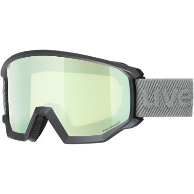 3. Uvex Athletic CV women's/men's ski goggles, sports snowboard goggles, black (55/0/527/2231)