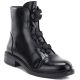 5. Women's ankle boots with decorative flowers, insulated, black, Potocki SZ12852