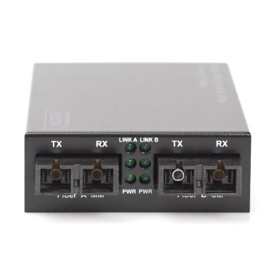 4. Digitus SC/SC Fast Ethernet Multimode/Singlemode Media Converter